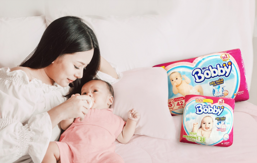 Miếng lót sơ sinh và tã dán sơ sinh Bobby là sự lựa chọn đáng tin cậy dành cho bé trong những năm tháng đầu đời.