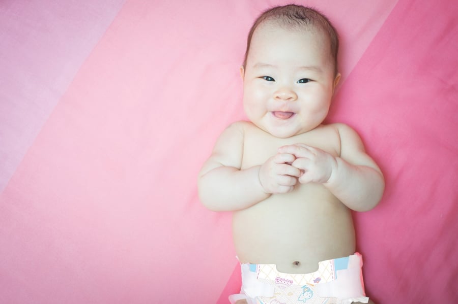 Thiết kế rãnh rốn Oheso độc đáo cho rốn của bé sơ sinh được bảo vệ một cách khoa học hơn.