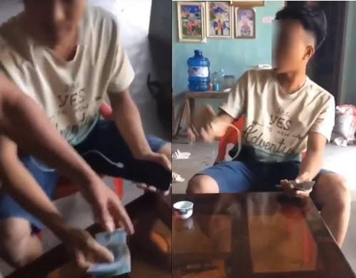 Thanh niên đến nhà người yêu cũ đòi quà gây xôn xao. 