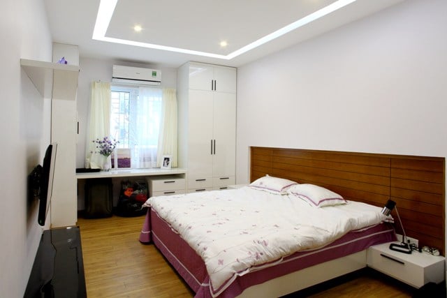 Phòng ngủ không đối diện nhà vệ sinh