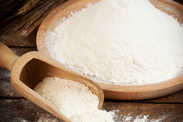 Bột nếp giúp làm vỏ bánh dẻo