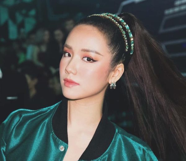 Phương Ly rất xinh và rất 'Tây' khi xuất hiện trong sự kiện gần đây.