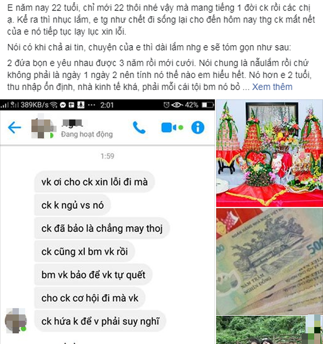 Câu chuyện được chia sẻ gây xôn xao mạng xã hội.