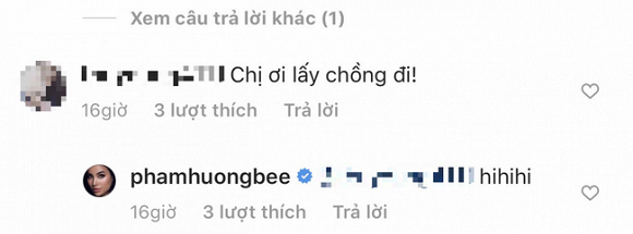 Phạm Hương đăng ảnh xinh đẹp nhưng lại bị giục lấy chồng. Nàng hậu không né tránh mà trả lời cực khéo.