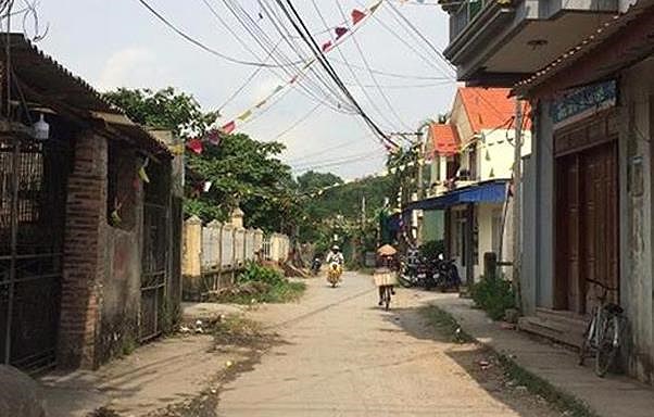 Hiện trường nơi xảy ra vụ án mạng.