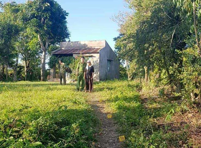 Hiện trường xảy ra sự việc. Ảnh: Nguyên Bình