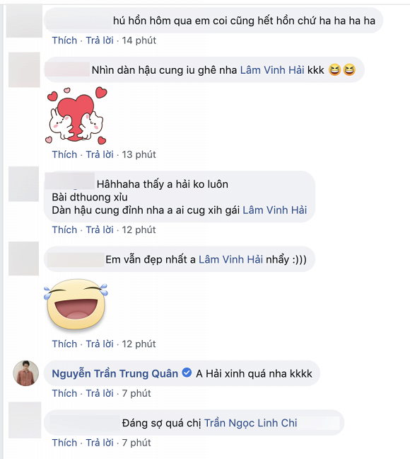 Bạn bè và fan của cả hai được phen cười nghiêng cười ngửa.