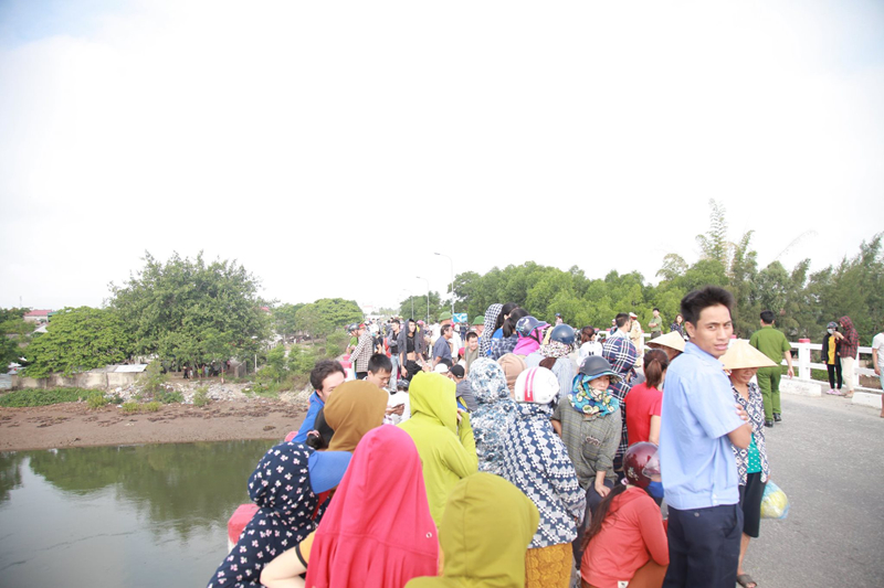 Ảnh hiện trường vụ việc.