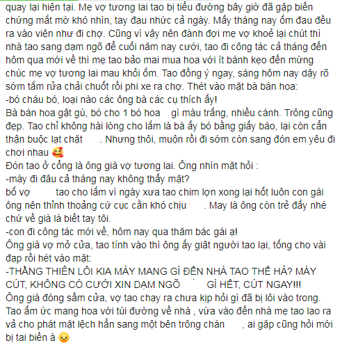 Câu chuyện được chia sẻ gây xôn xao cộng đồng mạng.