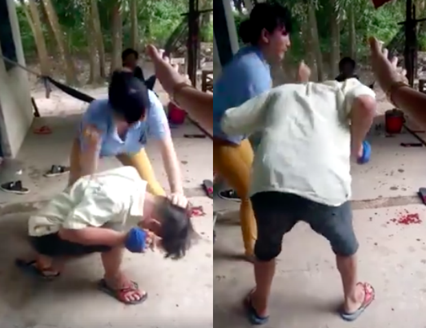 Hình ảnh cắt từ clip.