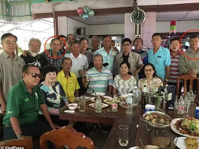 Hai người đàn ông trong sự việc. Ảnh: Viral Press