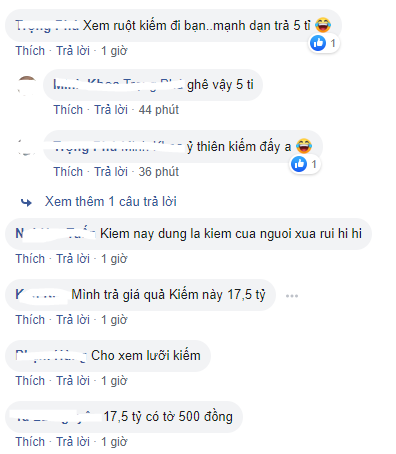 Một số bình luận của cư dân mạng.