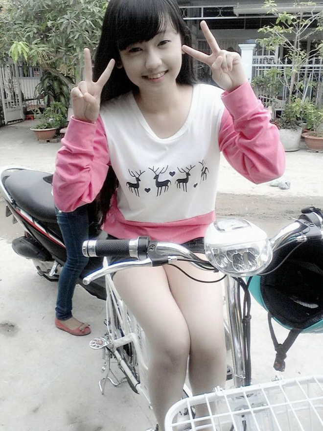 Bức ảnh 6 năm trước của Thuý Vi.