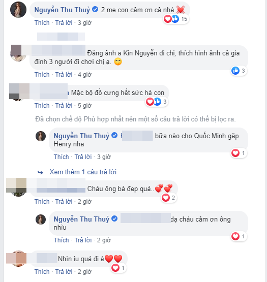 Cư dân mạng và bạn bè đã hỏi về chồng trẻ nhưng cô chỉ im lặng.