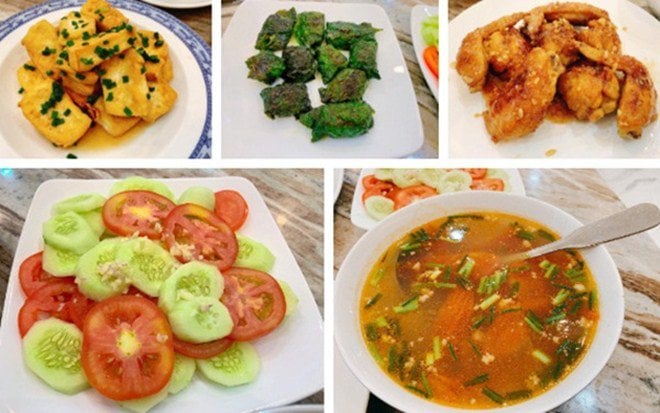 Mâm cơm trị giá 85 nghìn khiến ai cũng trầm trồ
