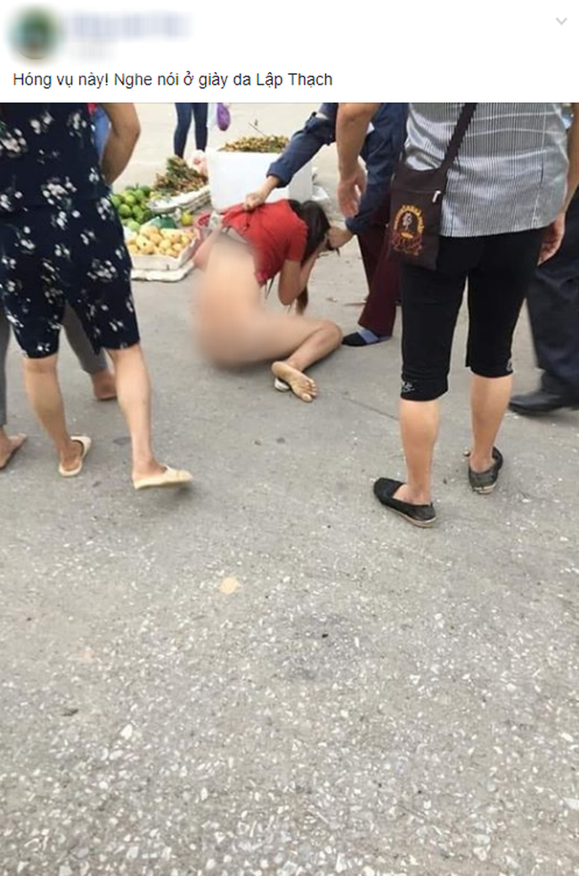 Hình ảnh được đăng tải lên mạng xã hội.
