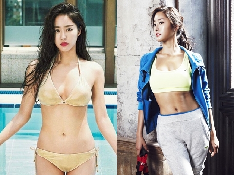 Jung Hye Bin với thân hình vô cùng hút mắt