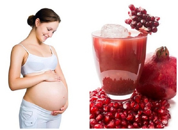 Mỗi ngày một cốc nước ép lựu mẹ bầu tăng cường sức đề kháng