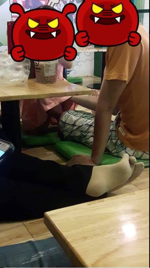 Hành vi của cậu bé khiến ai nấy đều phẫn nộ.