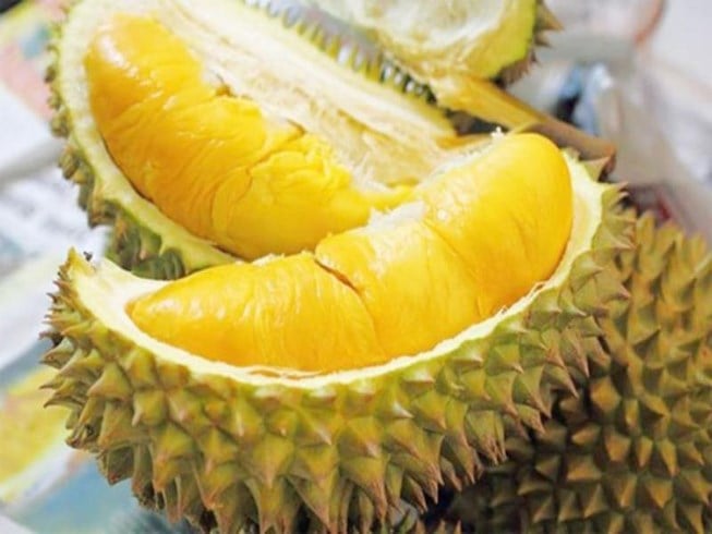 Sầu riêng ngon vỏ tươi không héo úa