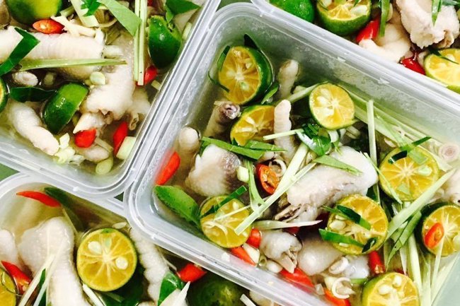 Nên bỏ thêm quất và để làm món chân gà sả ớt 