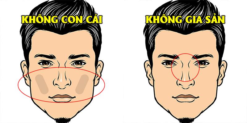 Tướng mặt đàn ông nghèo khổ