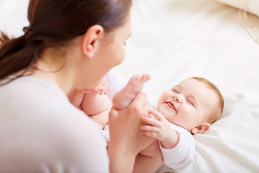 Mom and Baby