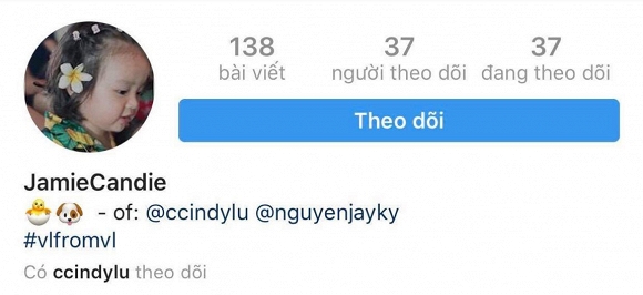 Mới đây, chân dung hai cô con gái nhỏ vô tình bị lộ trên mạng xã hội. Theo đó, vì quá yêu hai cô con gái, Bảo Ngọc đã tạo hẳn một trang cá nhân cho hai con trên instagram nhưng để chế độ riêng tư để tránh sự chú ý. Tuy nhiên, dù là tài khoản riêng tư, khi để hình đại diện cho instagram của con gái, Bảo Ngọc lại để hẳn hình con mình.