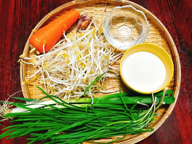 Nguyên liệu làm dưa giá