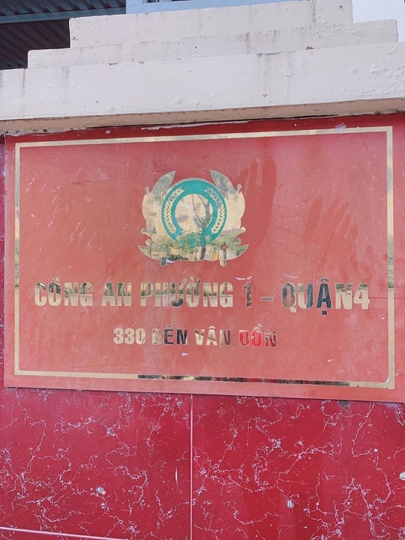 Lâm Khánh Chi đã lên công an phường để trình báo vụ việc.