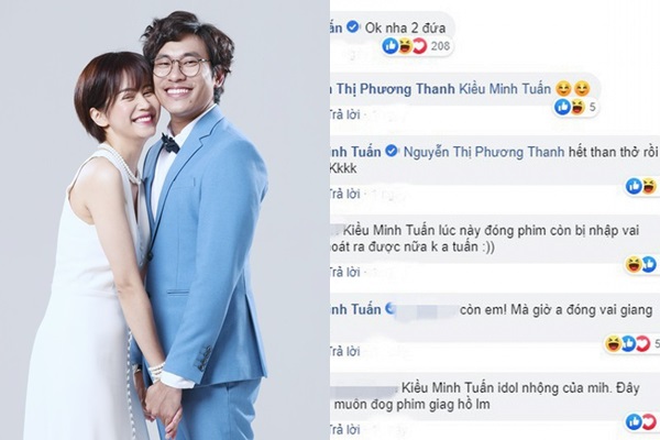 Mới đây nhất, nam diễn viên Kiều Minh Tuấn vừa gửi lời chúc mừng tới Sĩ Thanh khi cô chính thức công khai yêu Huỳnh Phương. Tuy nhiên đáng chú ý, trước lời chúc mừng này, Kiều Minh Tuấn bị 1 dân mạng 