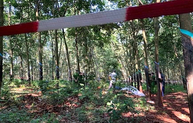 Hiện trường xảy ra vụ việc.