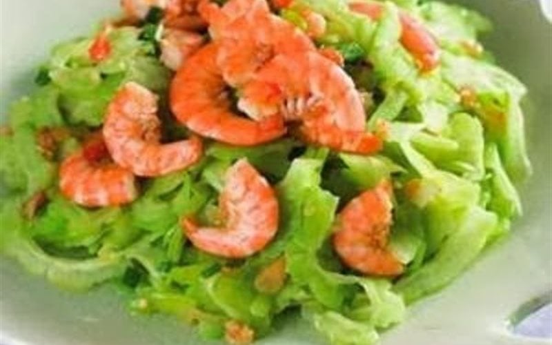 Mướp đắng gây sảy