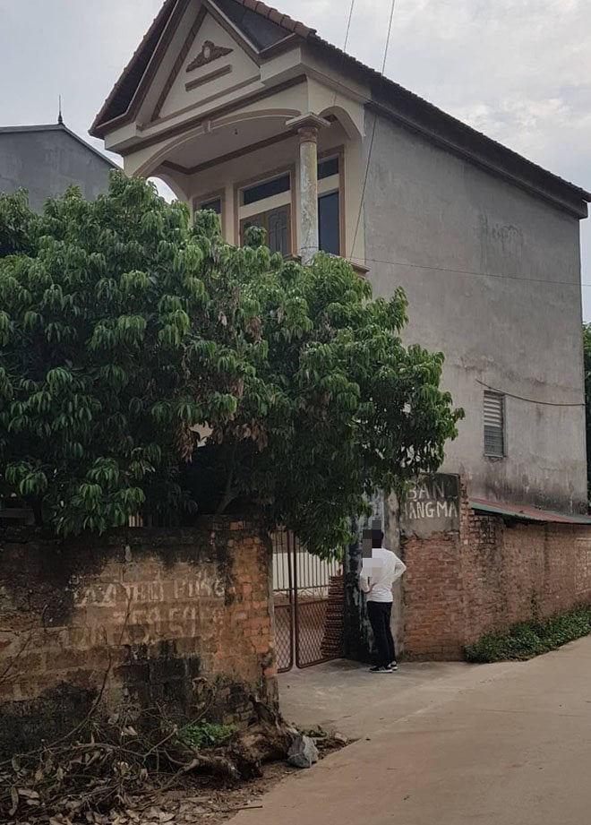 Ngôi nhà nơi xảy ra vụ việc.