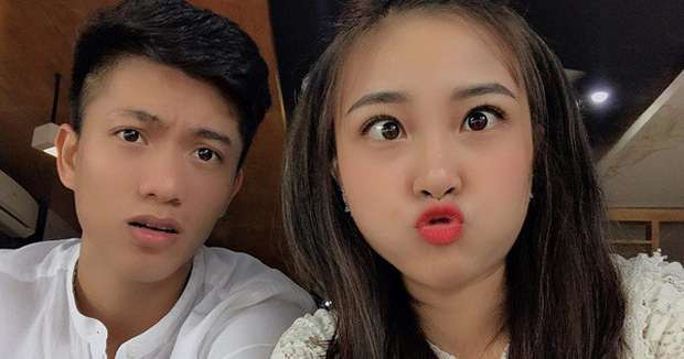 Văn Đức và bạn gái Nhật Linh.