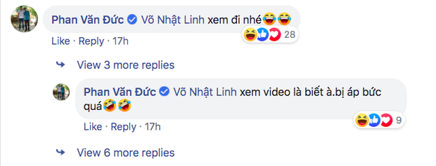 Văn Đức tag tên bạn gái vào dưới bài viết của Cris Phan.