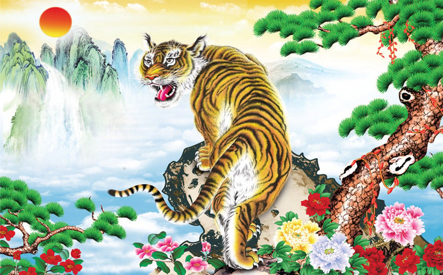 Không treo tranh thú dữ