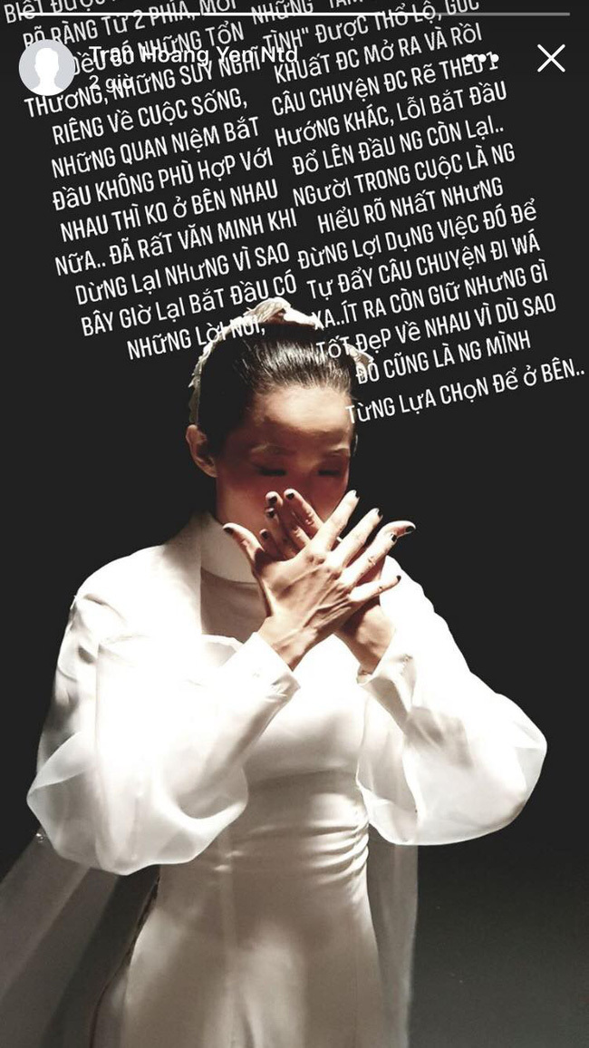 Một đồng nghiệp của cô bất ngờ đăng đàn đá xéo Thái Trinh vô tình, đổ lỗi cho Quang Đăng sau chia tay.