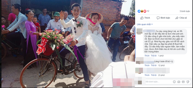 Một người tự nhận là ở gần nhà chú rể và tiết lộ điều không ngờ.