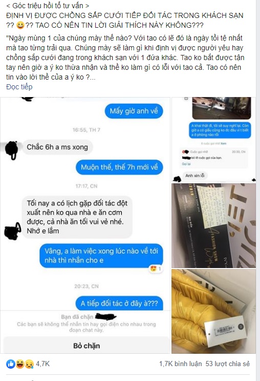 Câu chuyện được chia sẻ gây xôn xao cộng đồng mạng.
