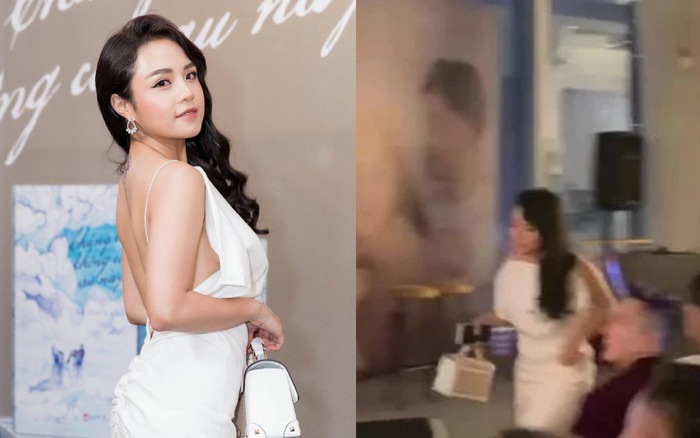 Thái Trinh bất ngờ bật khóc và bỏ về giữa sự kiện có Quang Đăng.