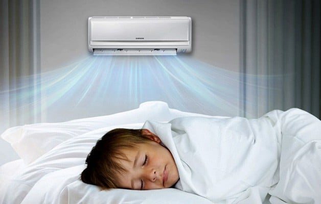 Không nên bật nhiệt độ quá thấp
