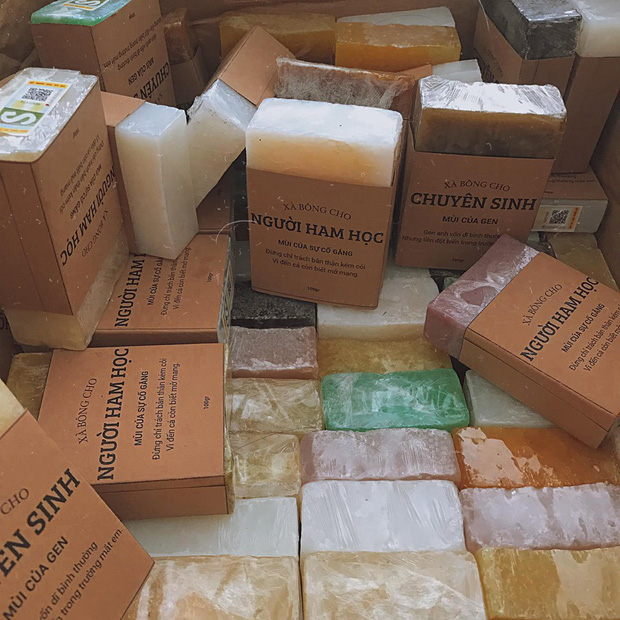 Những cục xà bông dành cho dân chuyên ban.