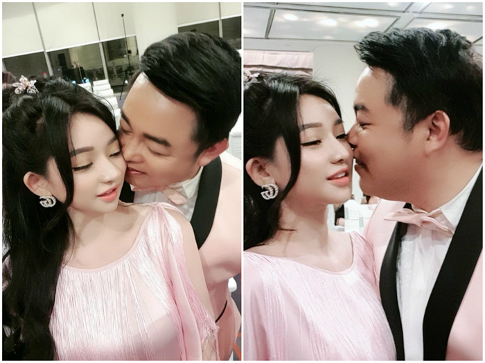 Trên các trang mạng xã hội truyền tay nhau hình ảnh Quang Lê thân mật bên vợ cũ nam ca sĩ Hồ Quang Hiếu - hotgirl Ivy. Trước những bàn tán xôn xao, liên hệ với Ivy, cô cho biết những bức ảnh dân mạng đang chia sẻ là lúc cô và Quang Lê gặp nhau trong một sự kiện. Đồng thời, Ivy cũng cho biết thêm: 