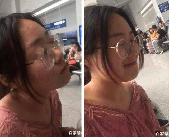 Nhan sắc ngoài đời của cô gái.
