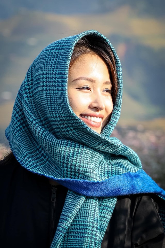 Thanh Vân Hugo của hiện tại rất vui vẻ, yêu đời.