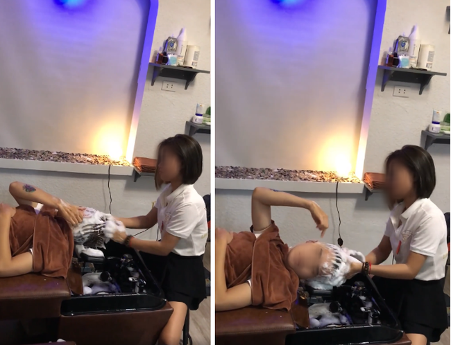 Hình ảnh cắt từ clip.