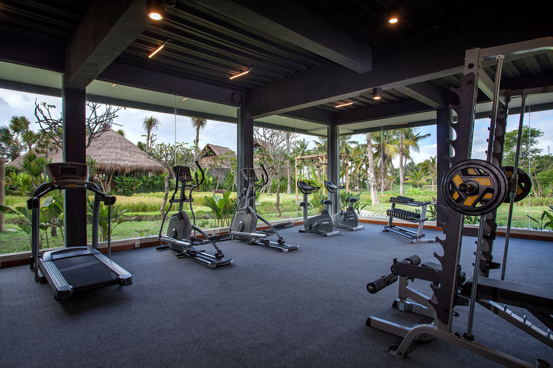 Phòng tập của resort.