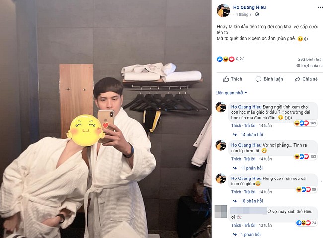 Cách đây không lâu, Hồ Quang Hiếu úp mở vợ sắp cưới.