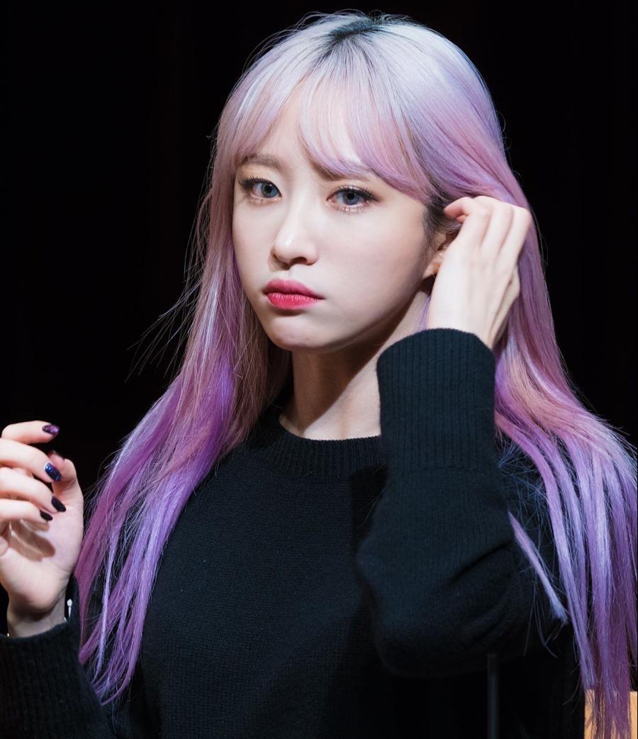Hani (Exid) ombre tím khói trở thành đề tài nóng trên các diễn đàn làm đẹp của Hàn